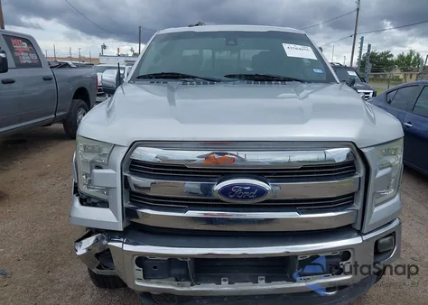 2015 Ford F-150 Lariat from USA, damaged, VIN 1FTEW1EG0FKD66165